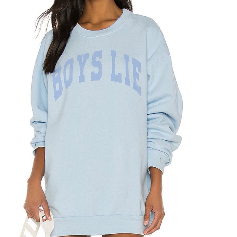 Boys Lie Blue Crewneck Sweatshirt